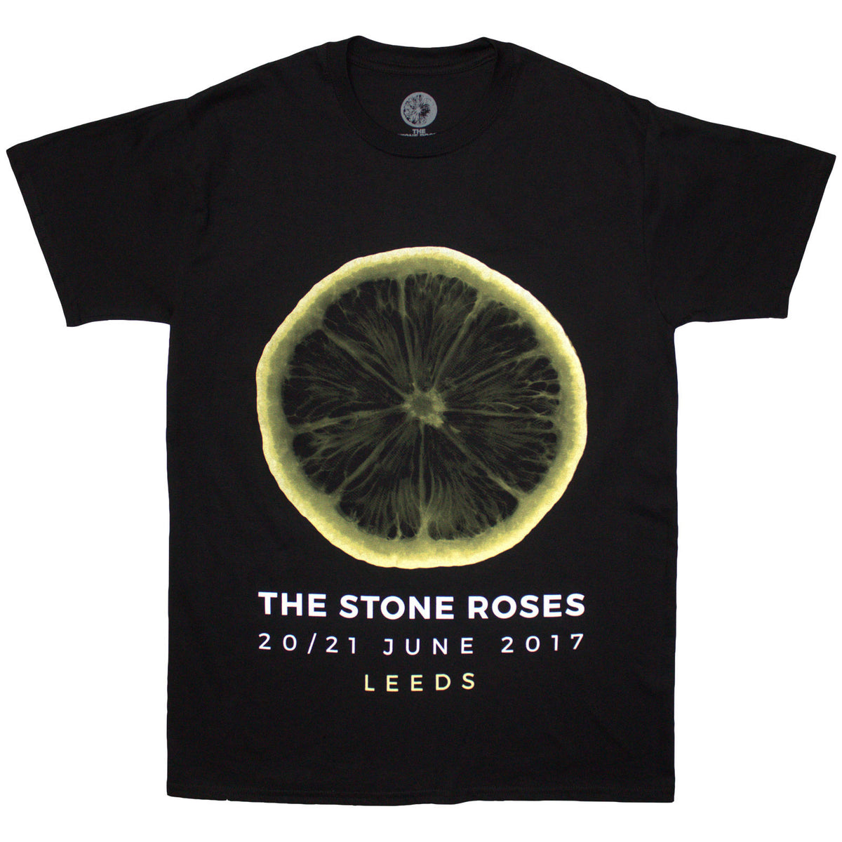 Stone Roses Leeds 2017 T-shirt Front