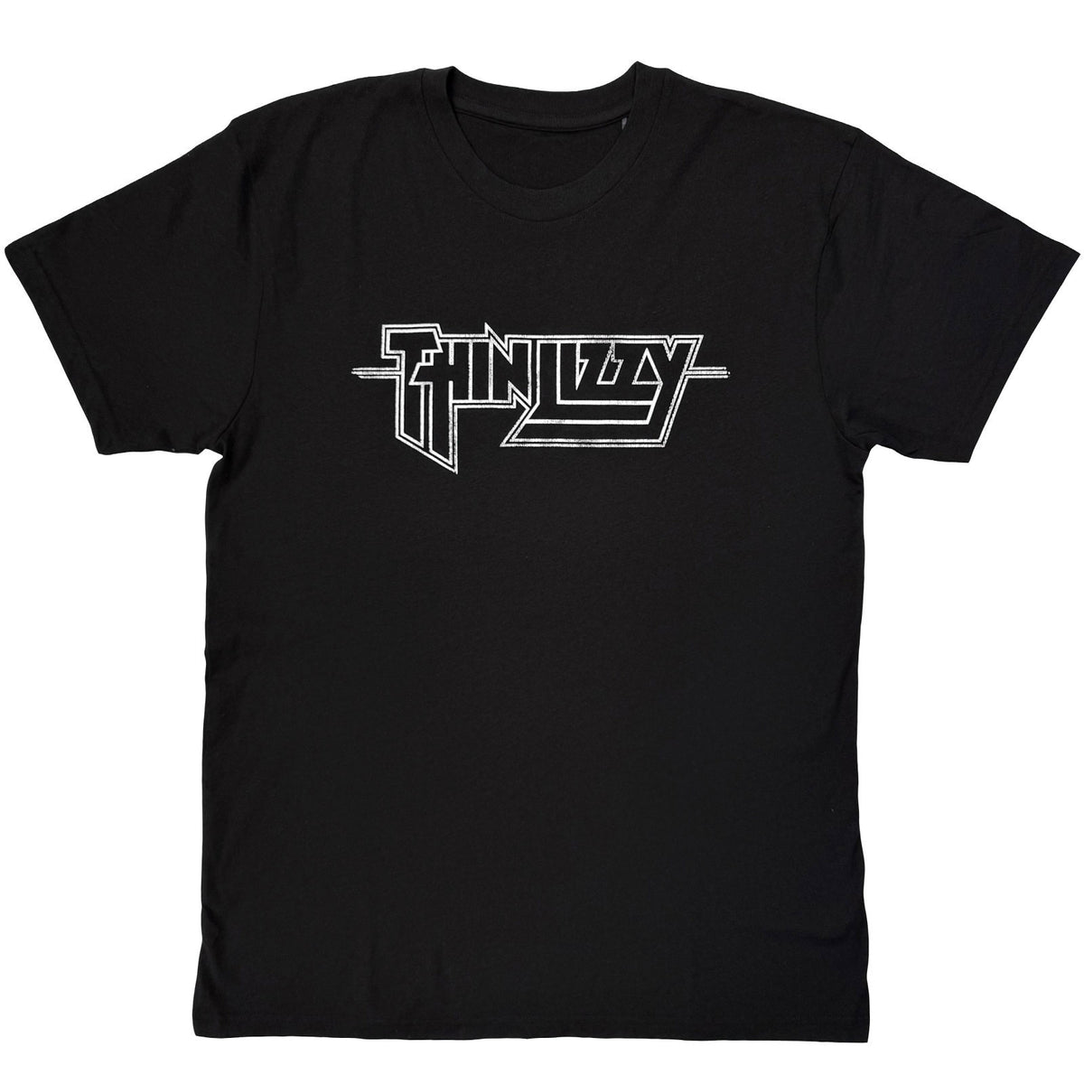 Thin Lizzy Logo Mono T-shirt Front