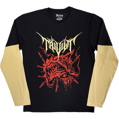 Trivium Red Demon Layered Long Sleeve Front