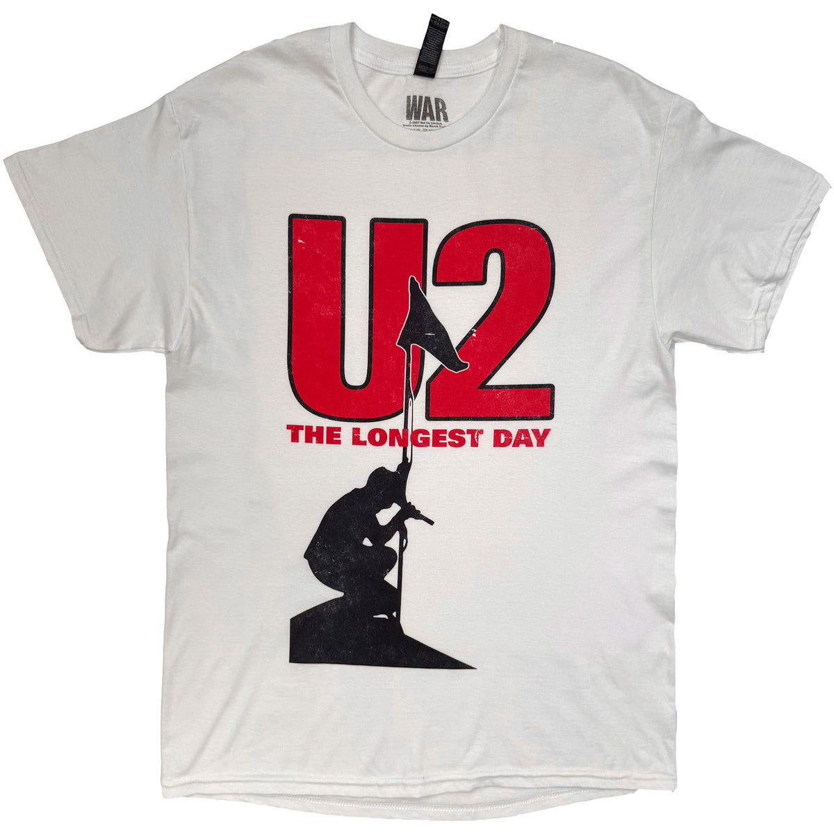 U2 The Longest Day T-shirt Front