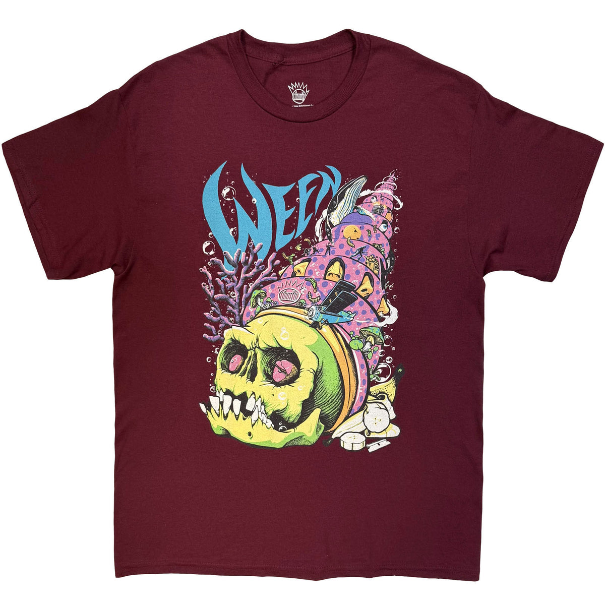 Ween Skull Shell T-shirt Front