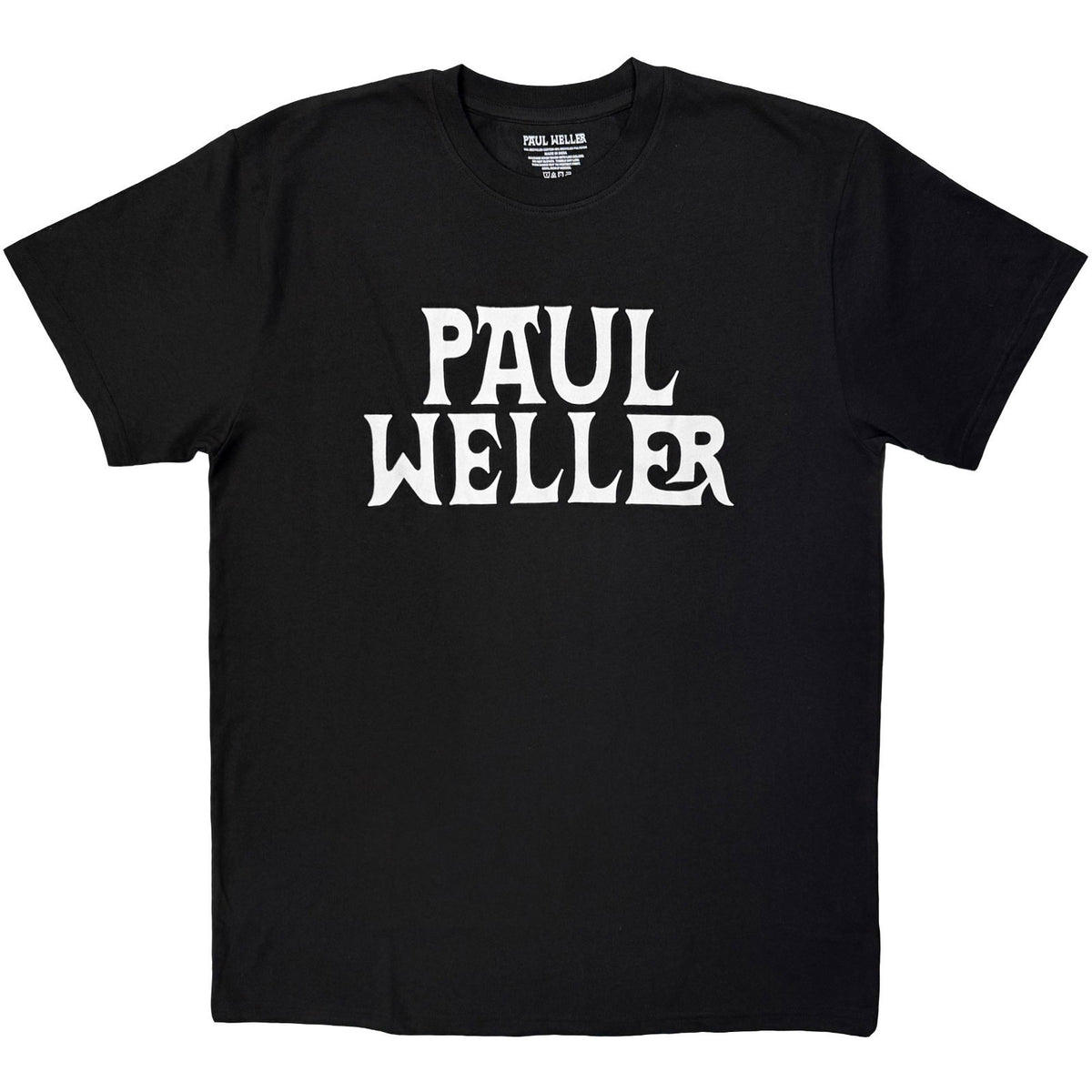 Paul Weller Logo Mono T-shirt Front