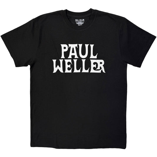 Paul Weller Logo Mono T-shirt Front