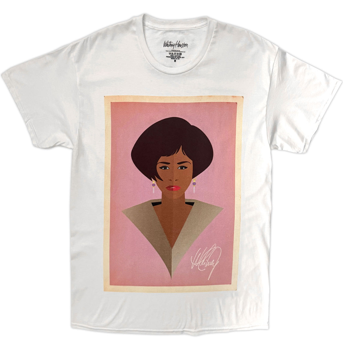 Whitney Houston Icon T-shirt Front