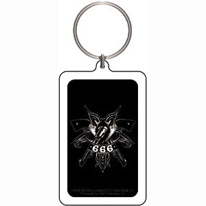 Ministry Plastic Key Chain Front