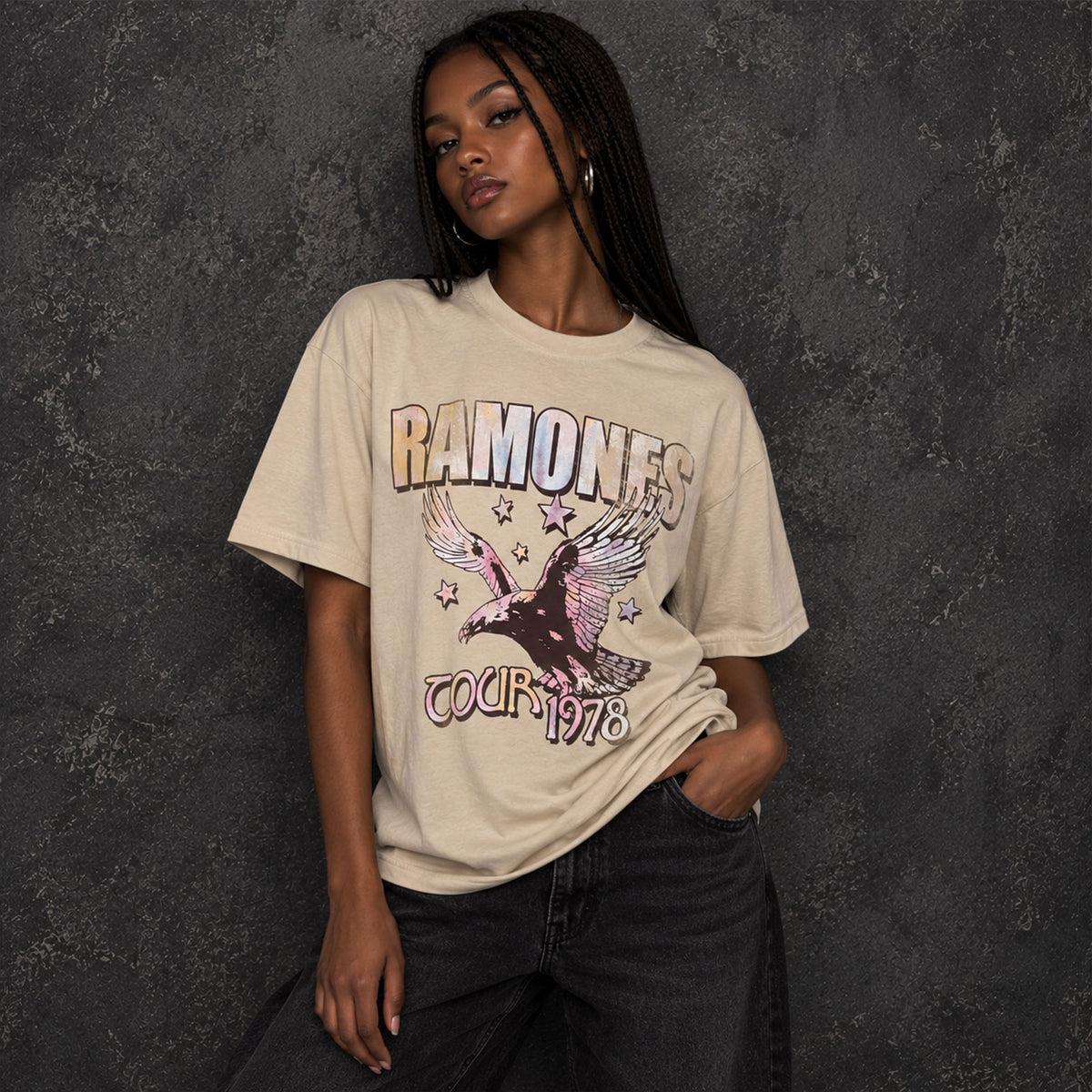 Ramones Eagle Tour '78 T-shirt Front