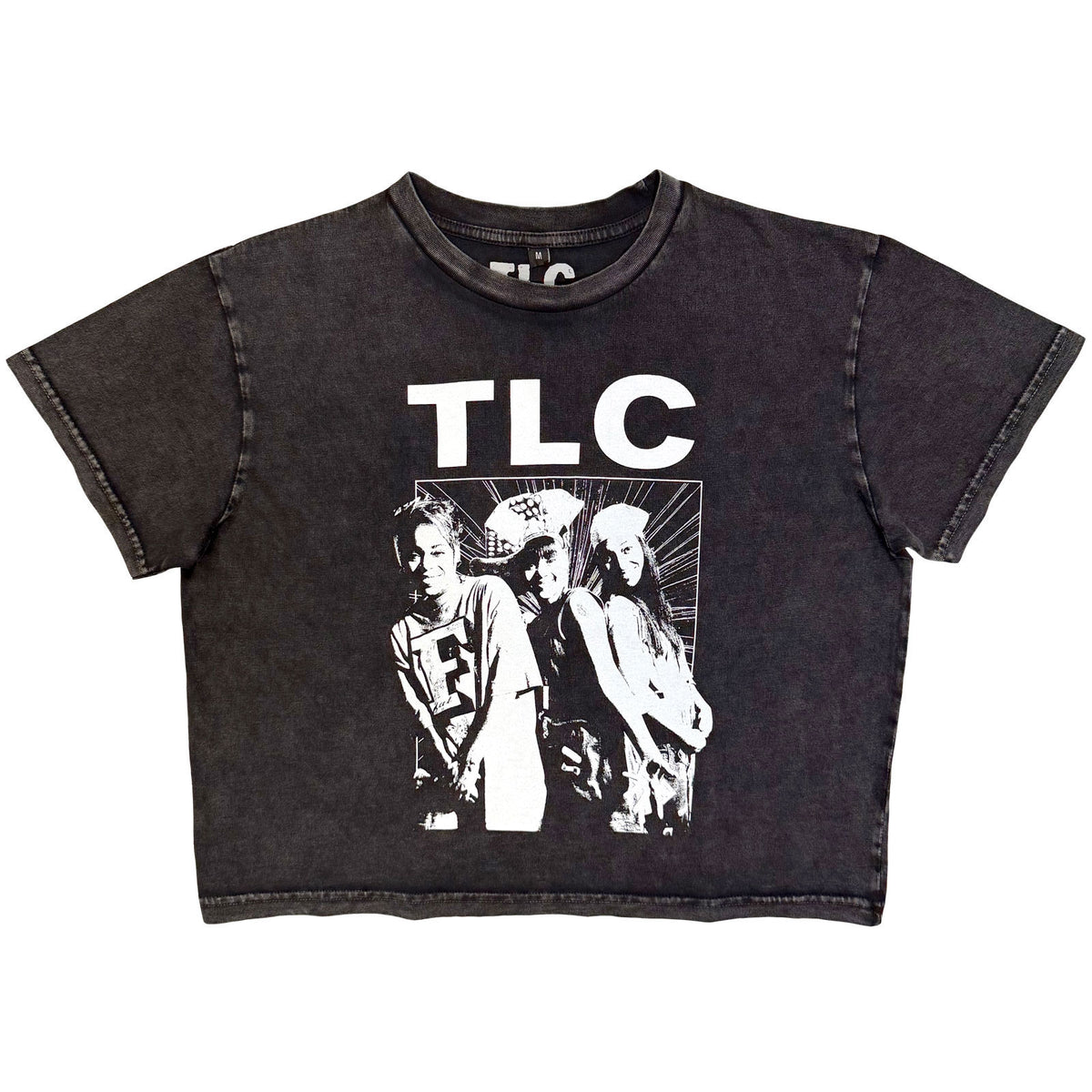 TLC Mono Group Photo Crop Top Girls Jr Front