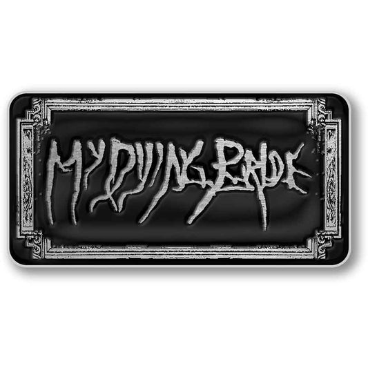 My Dying Bride Logo Pewter Pin Badge Front