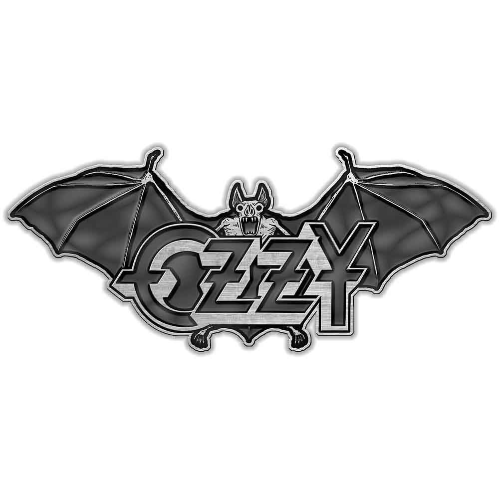 Ozzy Osbourne Ordinary Man Pewter Pin Badge Front