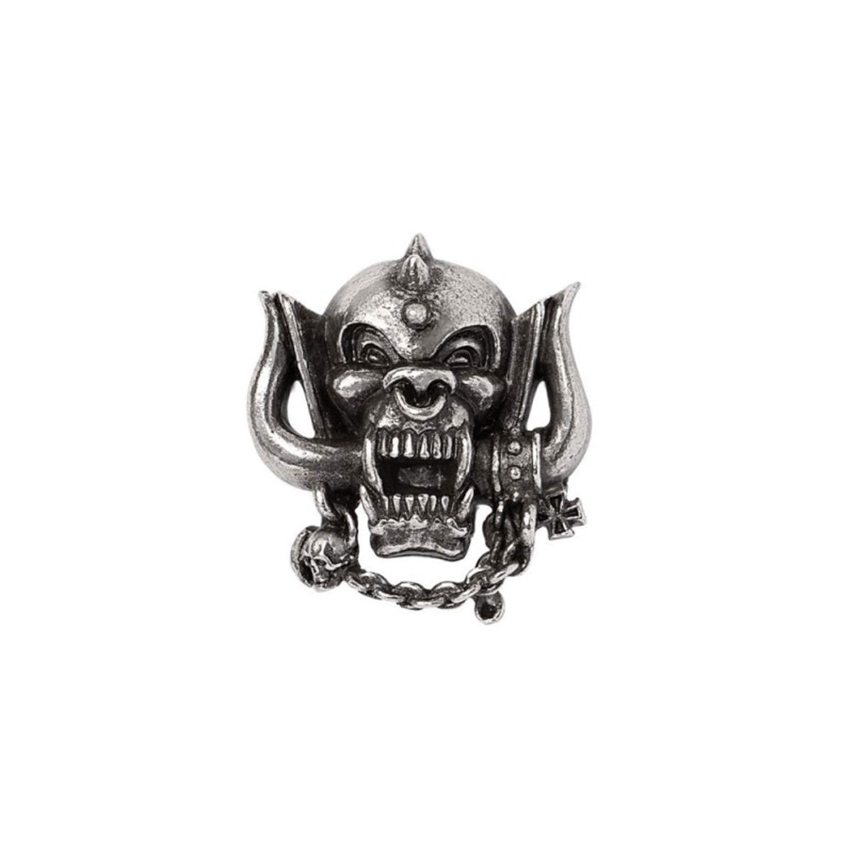 Motorhead Warpig Pewter Pin Badge Front