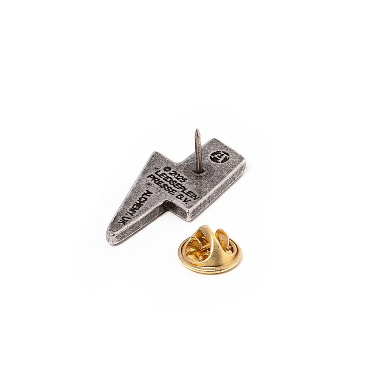AC/DC Pwr-up 2 Pewter Pin Badge Back