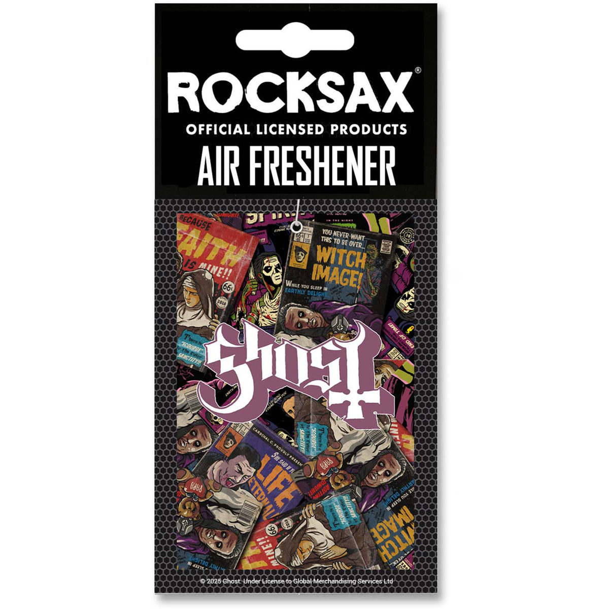 Ghost Magazines Air Freshener Front