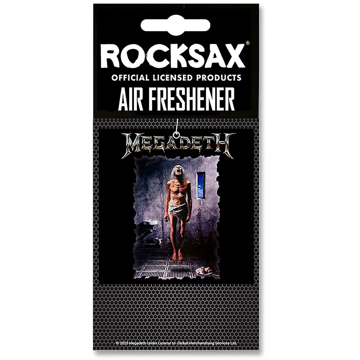 Megadeth Extinction Air Freshener Front