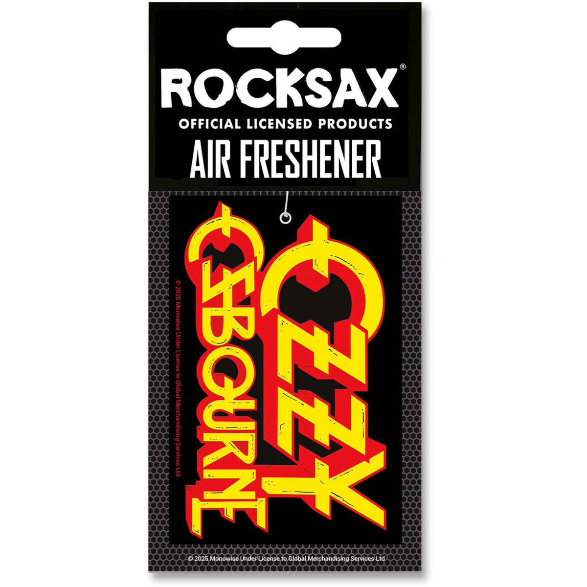 Ozzy Osbourne Logo Air Freshener Front