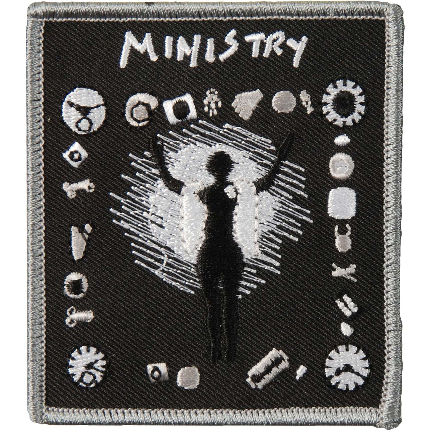 Ministry Psalm 69 Embroidered Patch Front