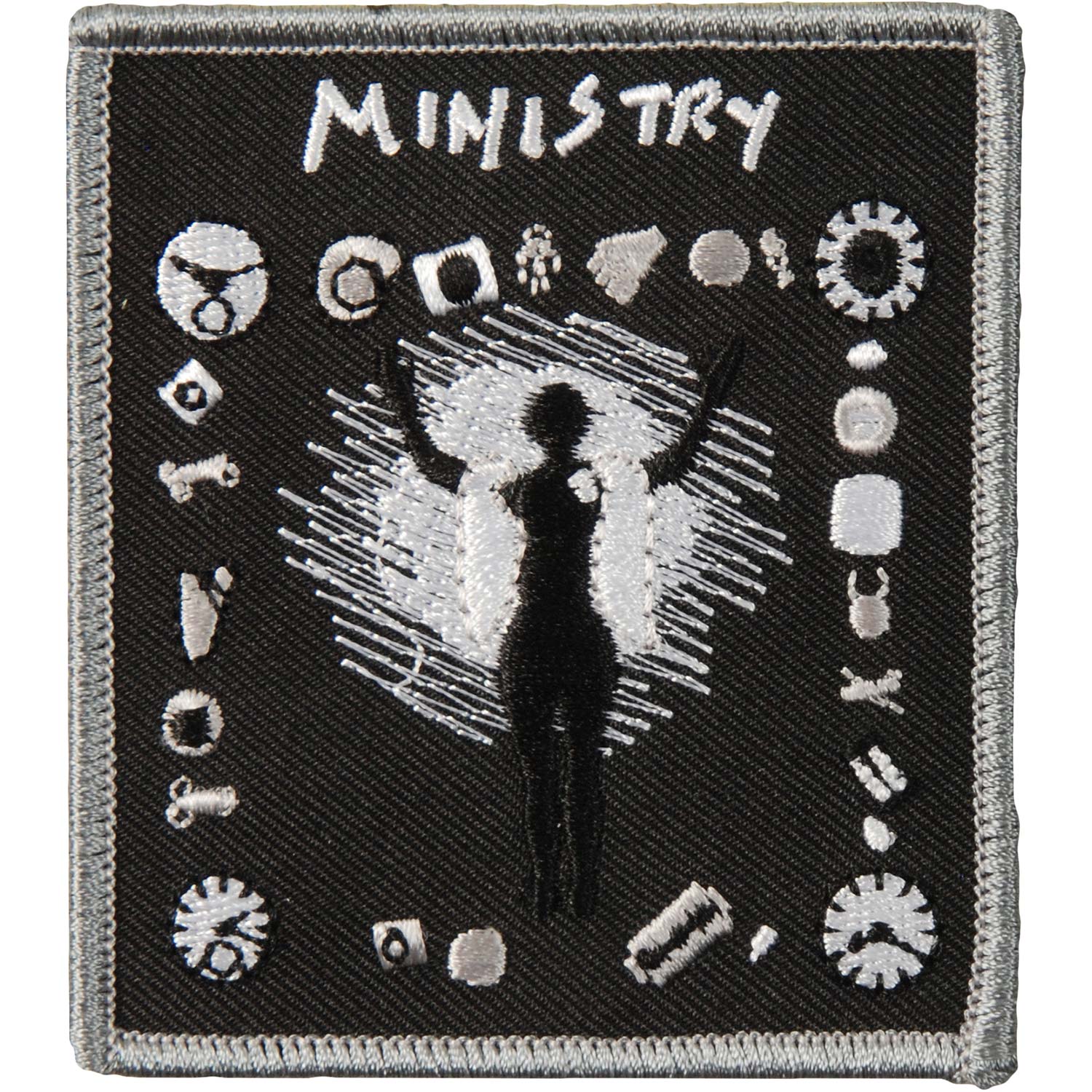 Ministry Psalm 69 Embroidered Patch Front