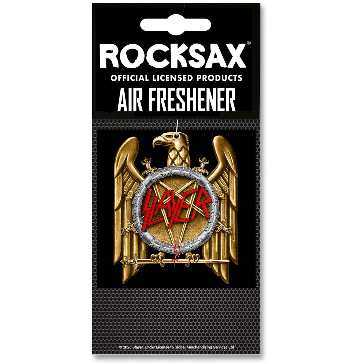 Slayer Golden Eagle Air Freshener Front
