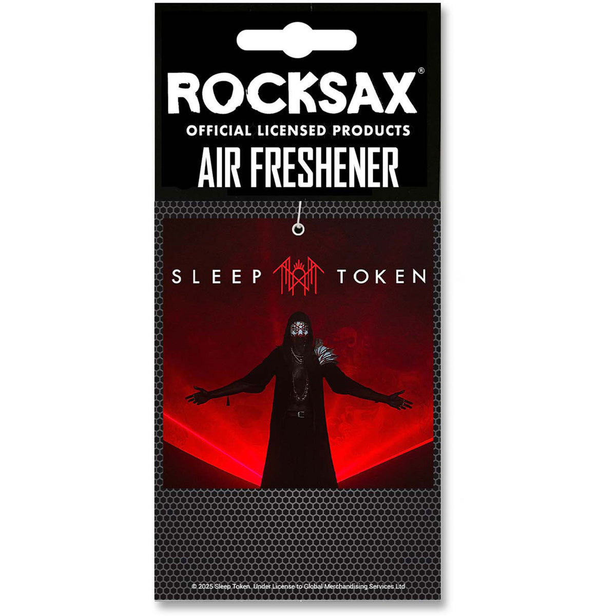 Sleep Token Red Air Freshener Front
