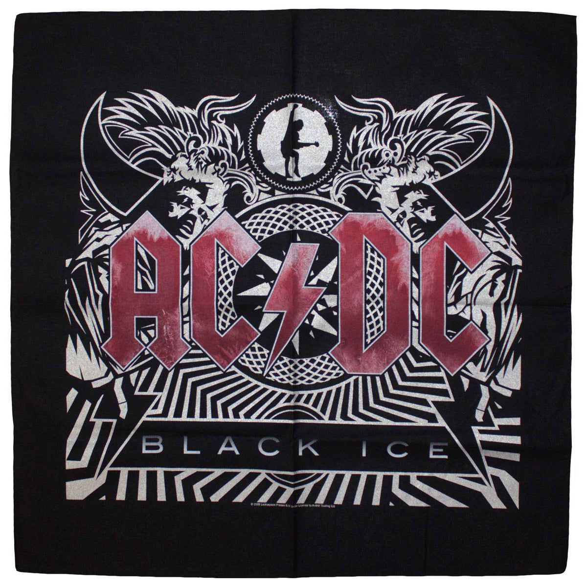 AC/DC Black Ice Bandana Front