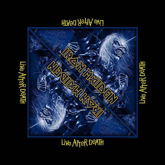 Iron Maiden Live After Death Bandana Front