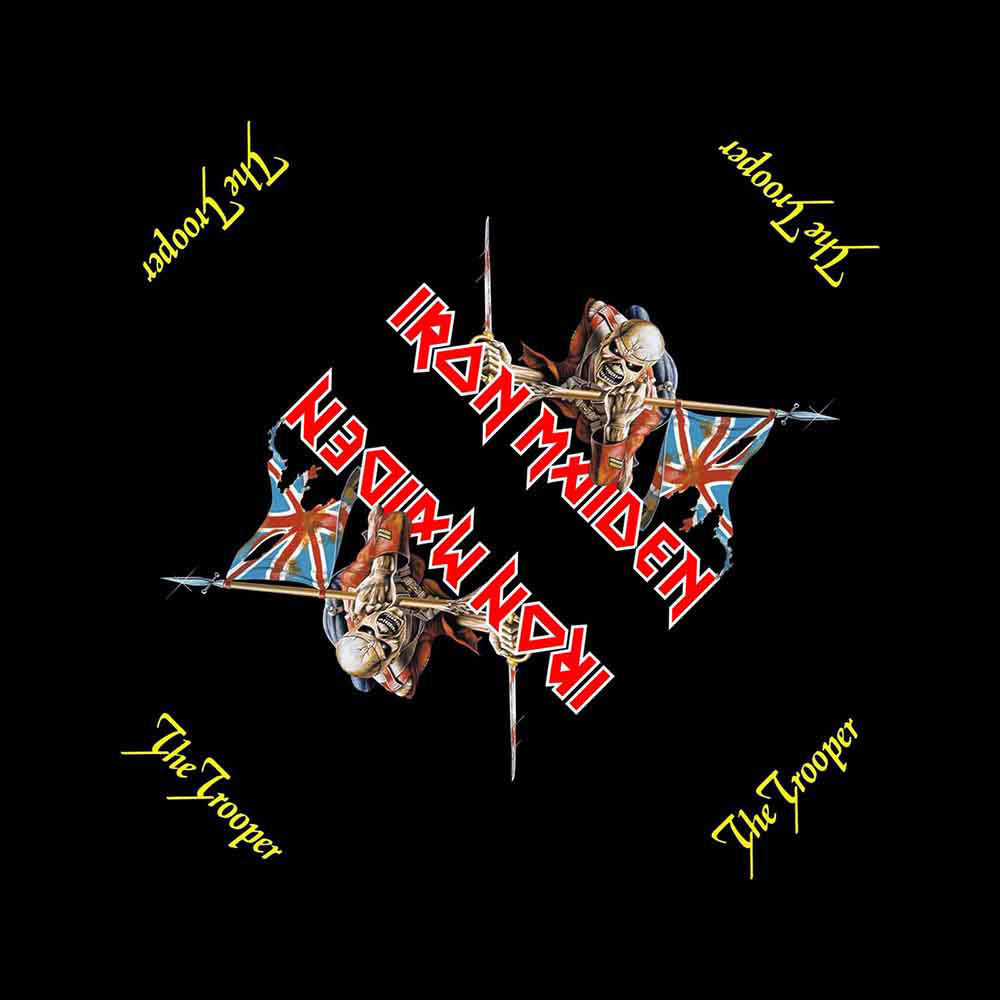 Iron Maiden The Trooper Bandana Front