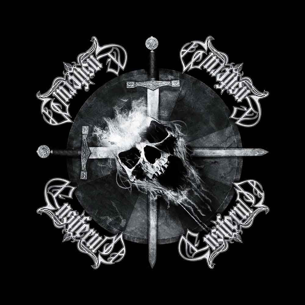 Ensiferum Skull Bandana Front