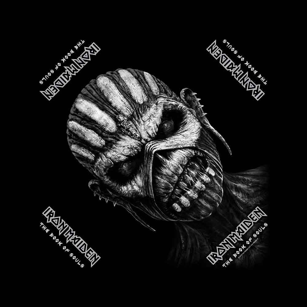 Iron Maiden The Book Of Souls Bandana Front