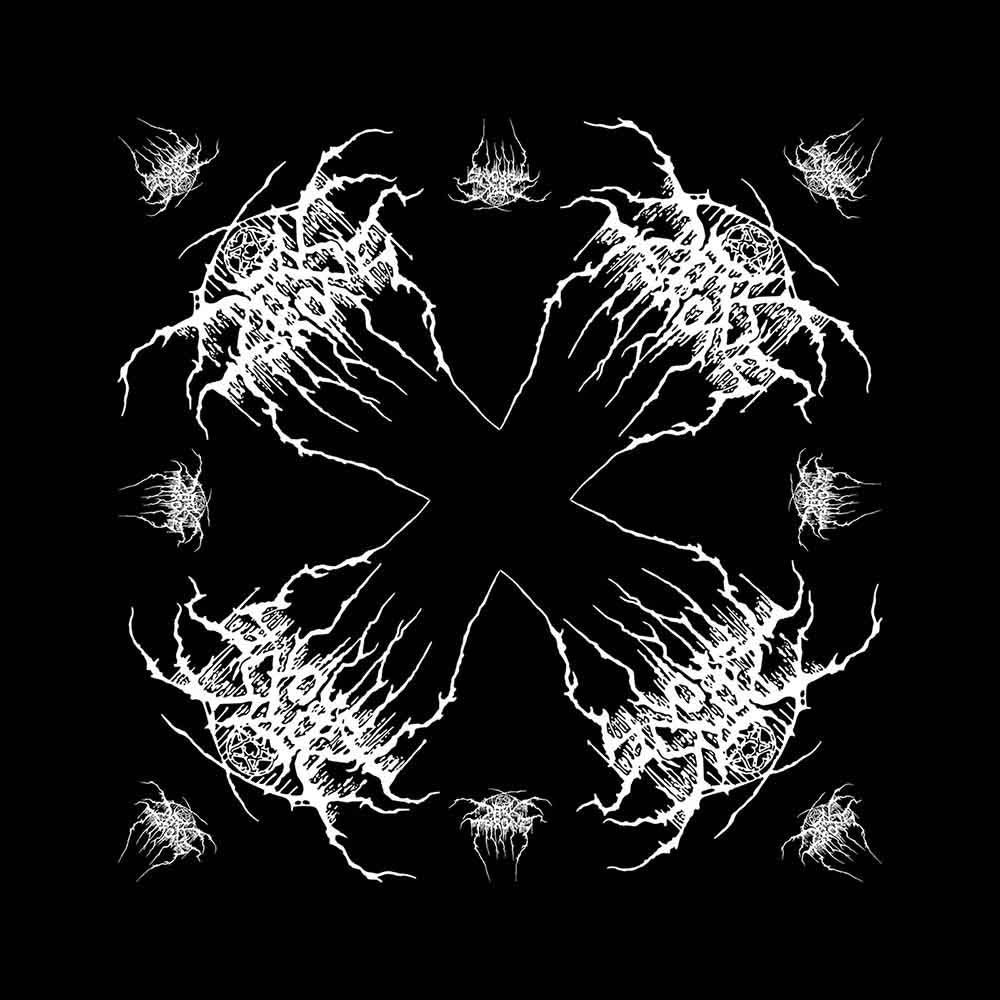 Dark Throne Logo Bandana Front