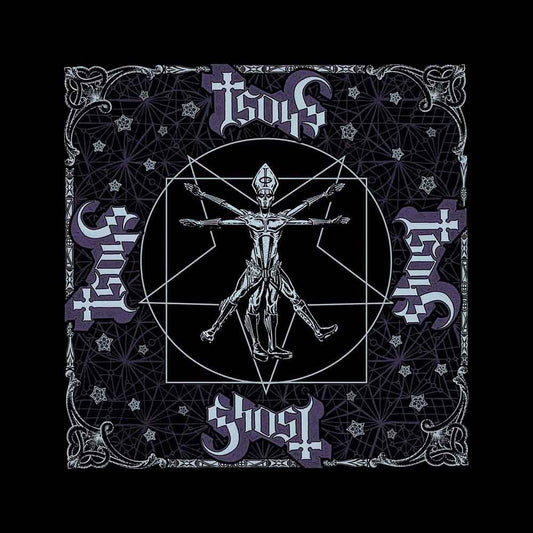 Vitruvian Ghost Bandana Front