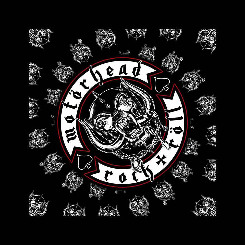 Motorhead Biker Bandana Front