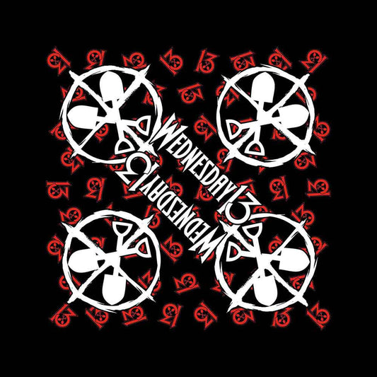 Wednesday 13 Logo Shovels Bandana Front