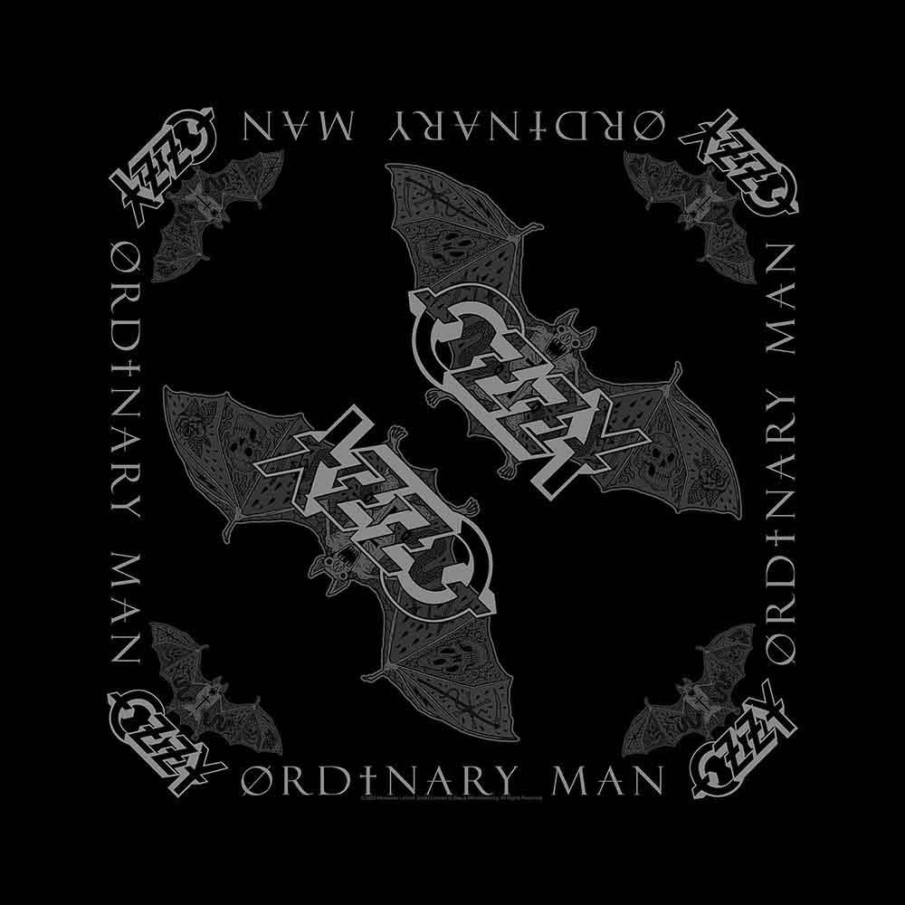 Ozzy Osbourne Ordinary Man Bandana Front