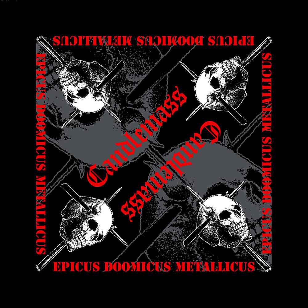 Candlemass Epicus Doomicus Metallicus Bandana Front