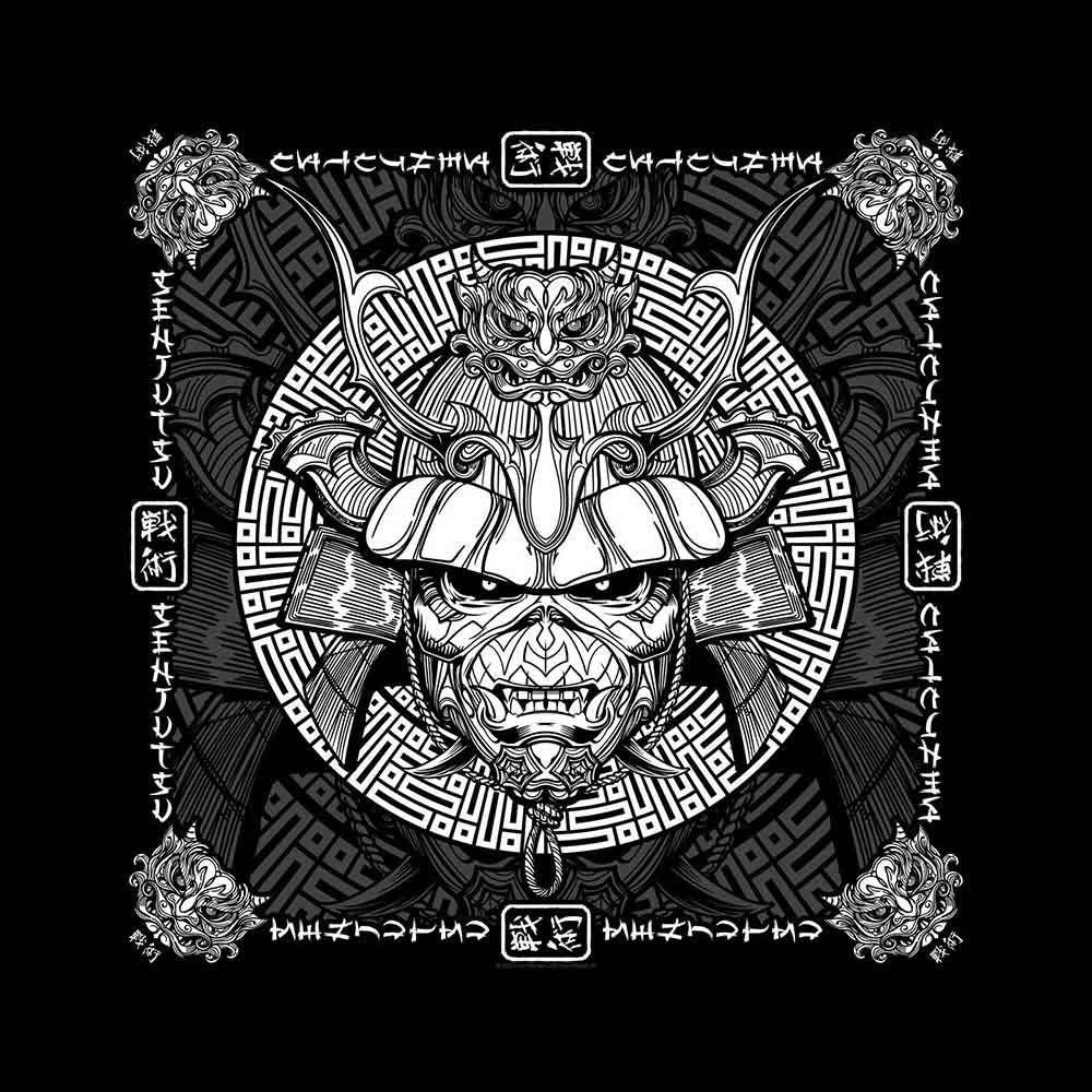 Iron Maiden Senjutsu Samurai Eddie Bandana Front