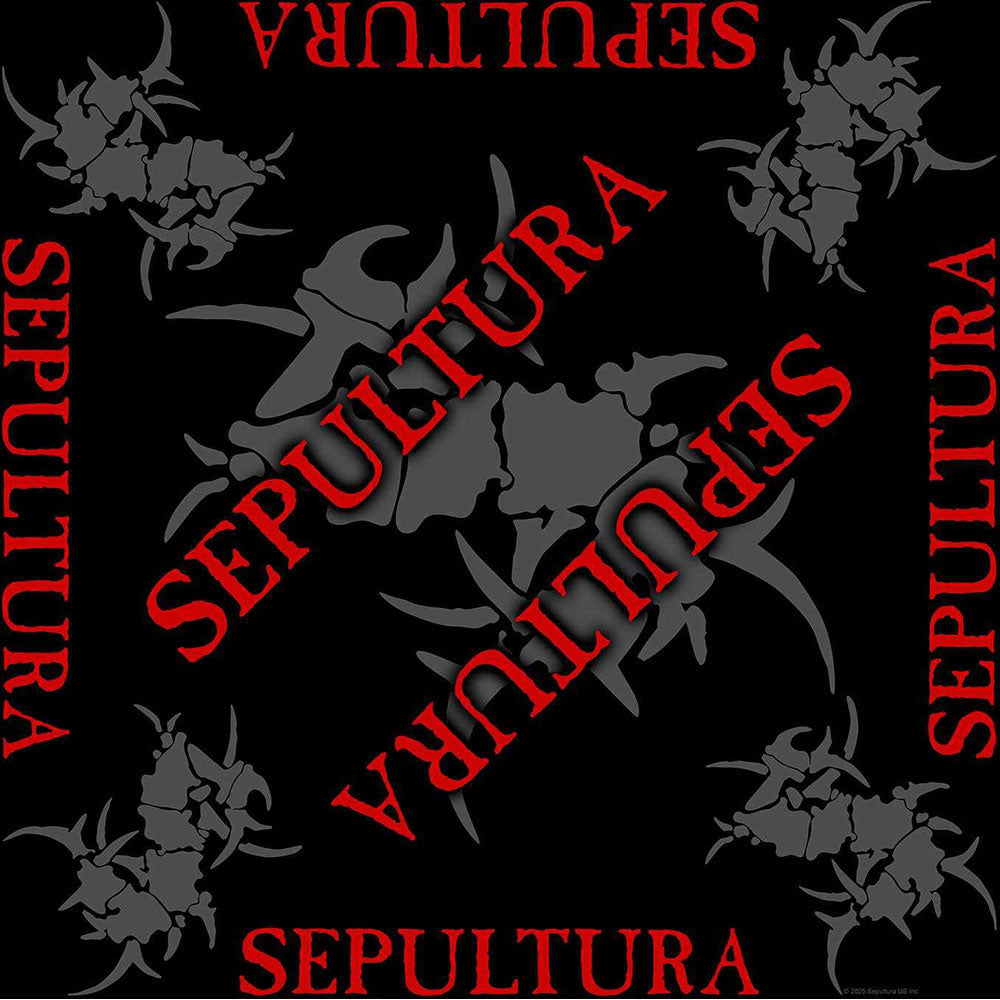 Sepultura Logo Bandana Front