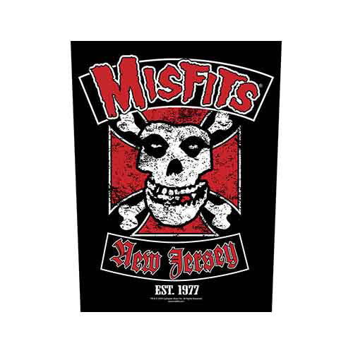Misfits Biker Back Patch Front