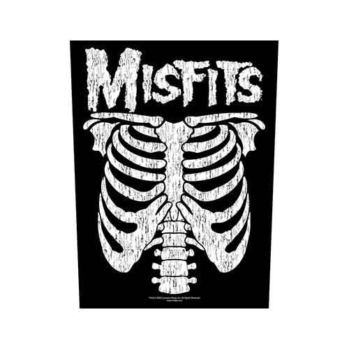 Misfits Ribcage Back Patch Front