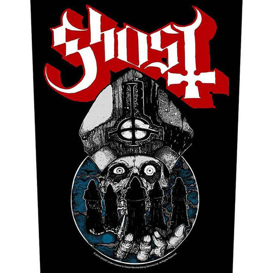 Ghost Papa Warriors Back Patch Front