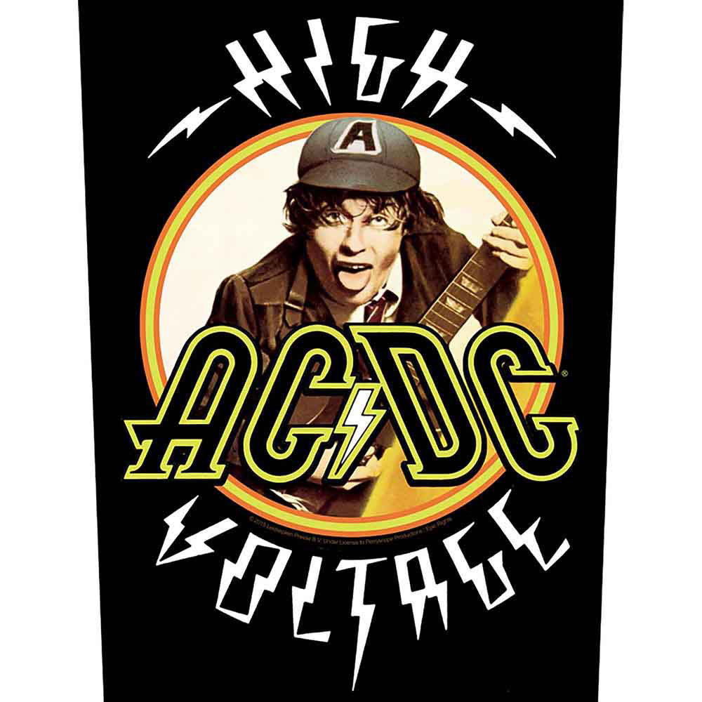 AC/DC High Voltage Back Patch Front