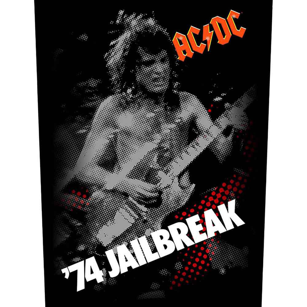 AC/DC 74 Jailbreak Back Patch Front
