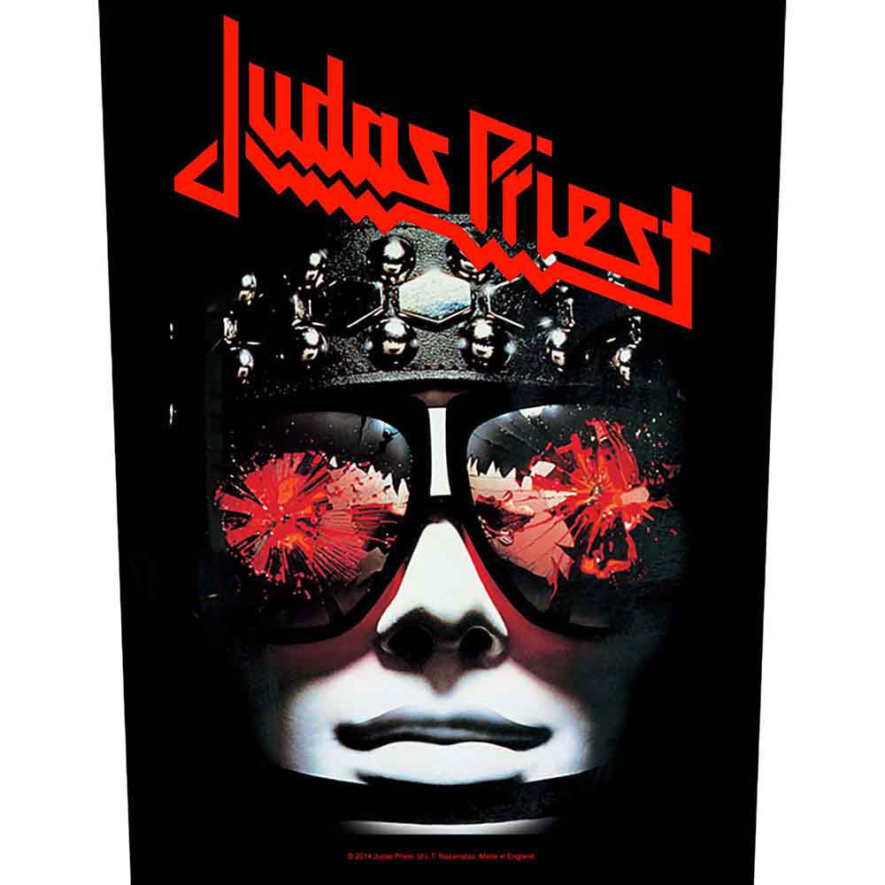 Judas Priest Hell Bent For Leather Back Patch Front