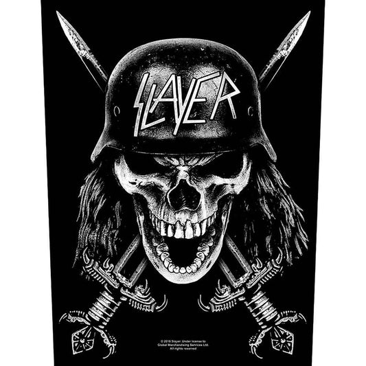 Slayer Wehrmacht Back Patch Front