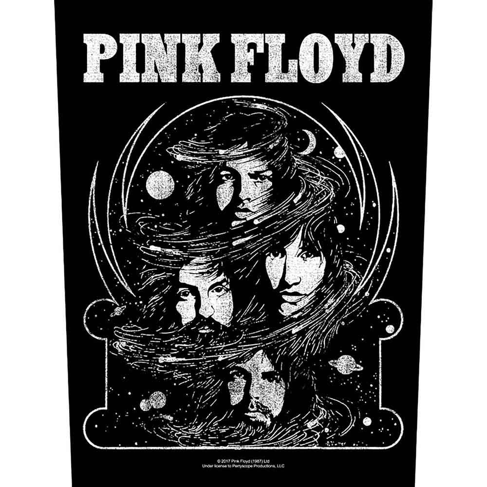 Pink Floyd Cosmic Faces Back Patch Front