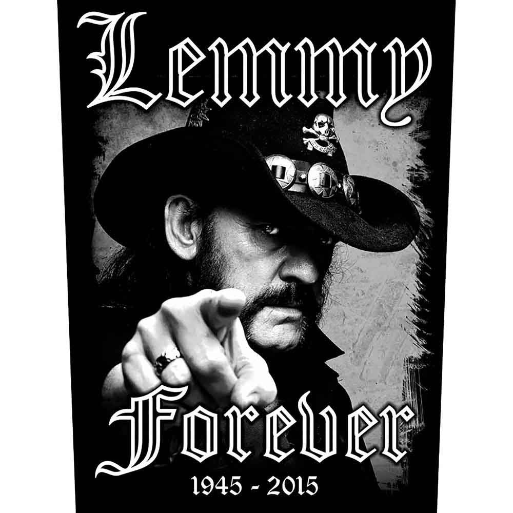 Lemmy Forever Back Patch Front