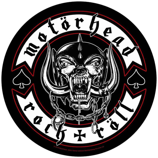 Motorhead Biker Back Patch Front