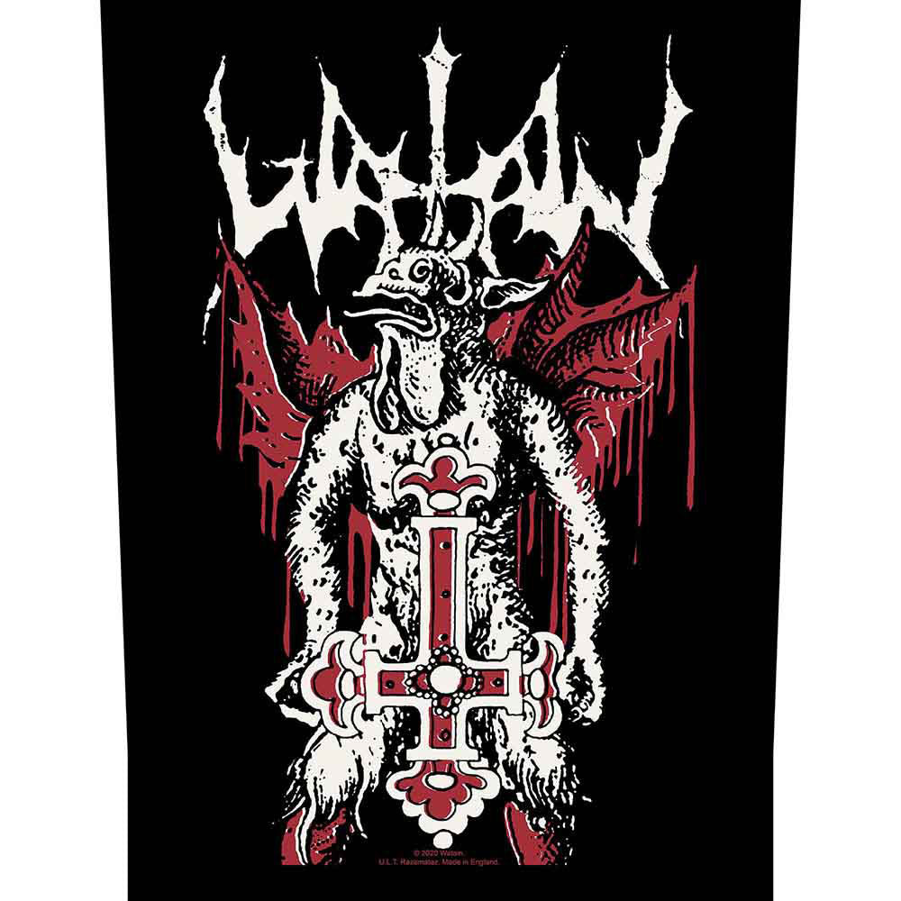 Watain Inverted Cross Back Patch Front