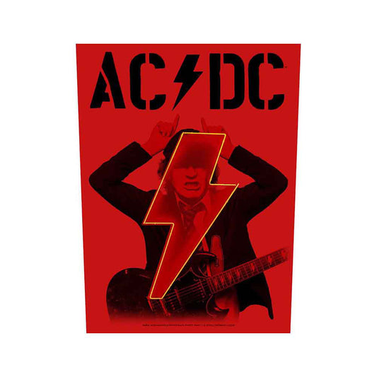AC/DC Pwr-up Angus Back Patch Front