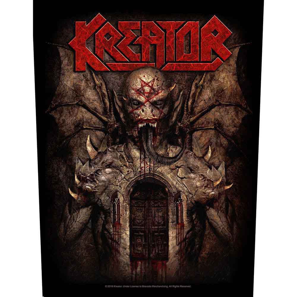 Kreator God Of Violence Back Patch Front