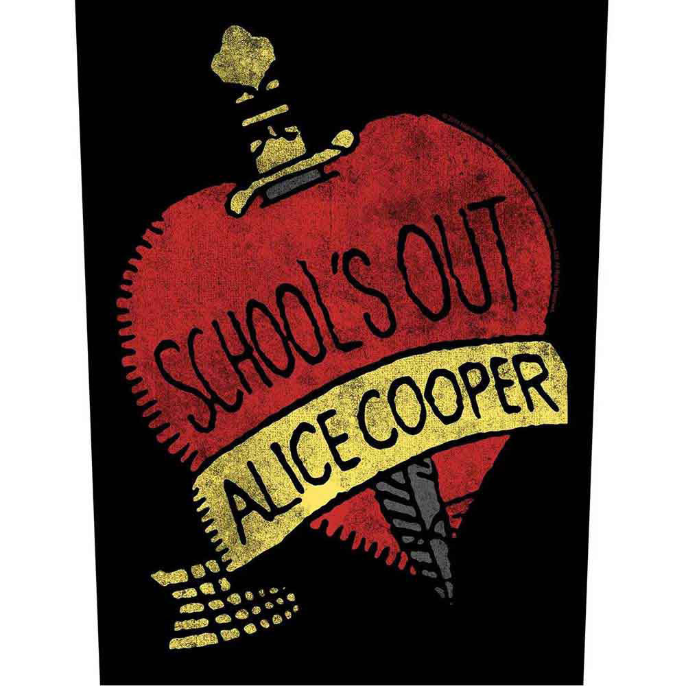Alice Cooper School's Out Back Patch Front