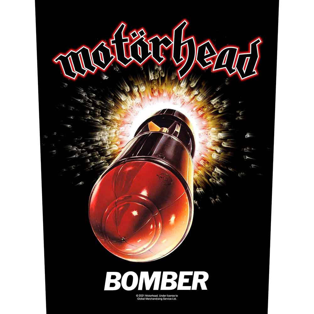 Motorhead Bomber 2021 Back Patch Front